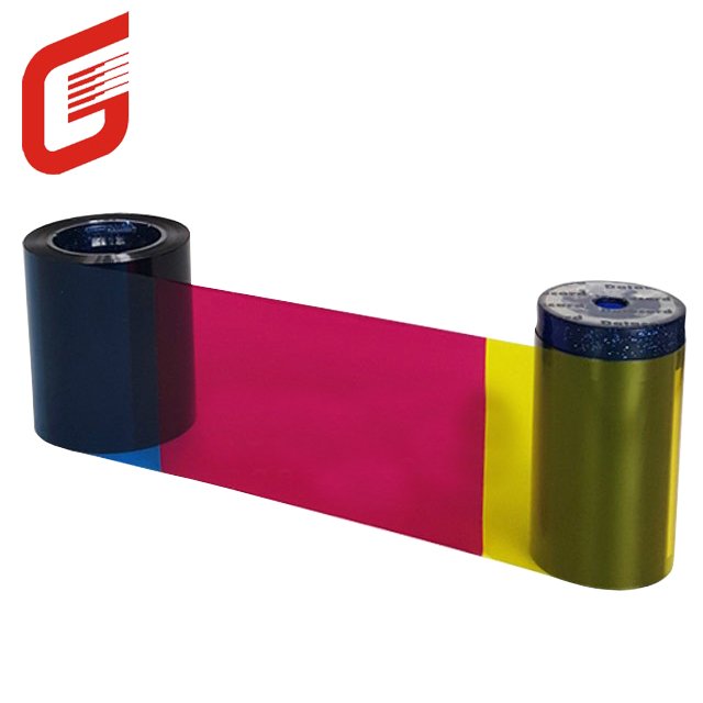 High Quality entrust Datacard 534000-002 YMCKT Color Ribbon for Datacard SP25 id card printer compatible with SP25 SD260