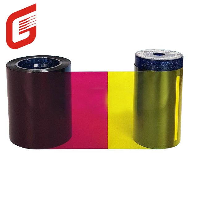 High Quality entrust Datacard 534000-002 YMCKT Color Ribbon for Datacard SP25 id card printer compatible with SP25 SD260