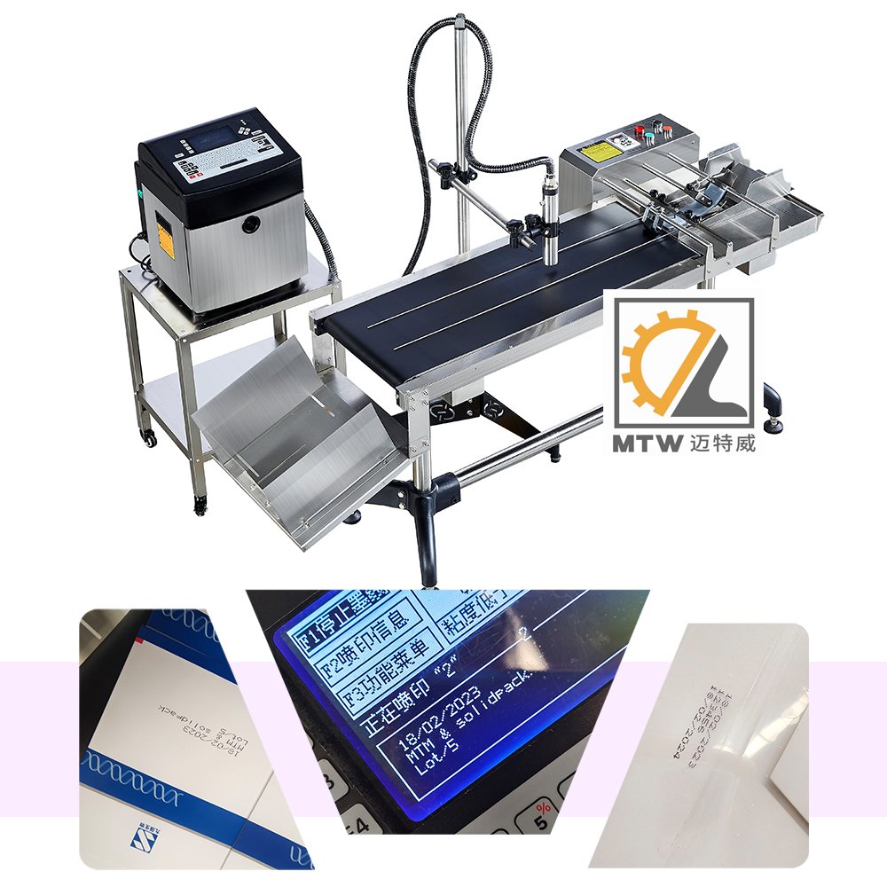 MTW high speed automatic industrial inkjet printer