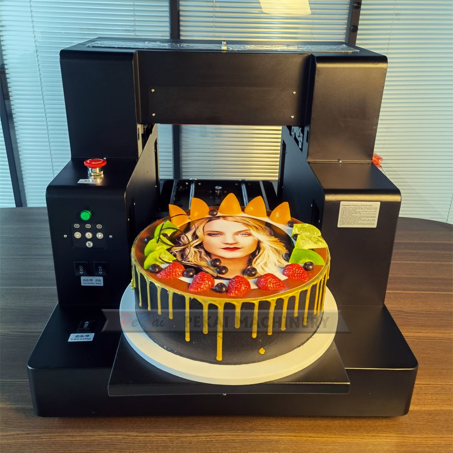 Small Edible Food Printer Cake Phone Printing Machine A3 A4 Candy Macaron Printers With Edible Inks food printer