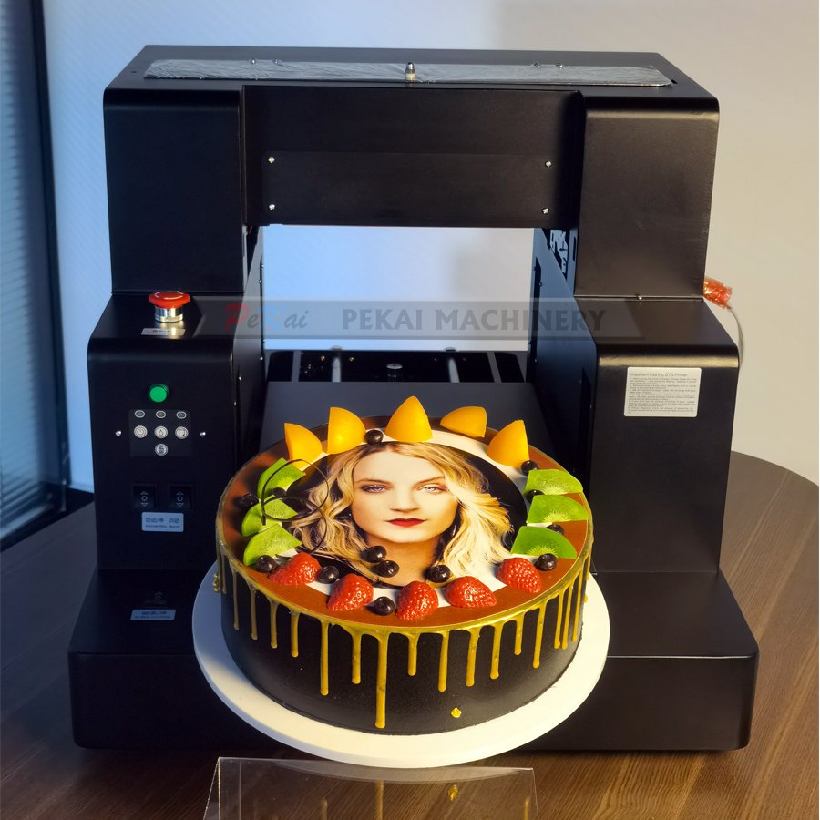 Small Edible Food Printer Cake Phone Printing Machine A3 A4 Candy Macaron Printers With Edible Inks food printer