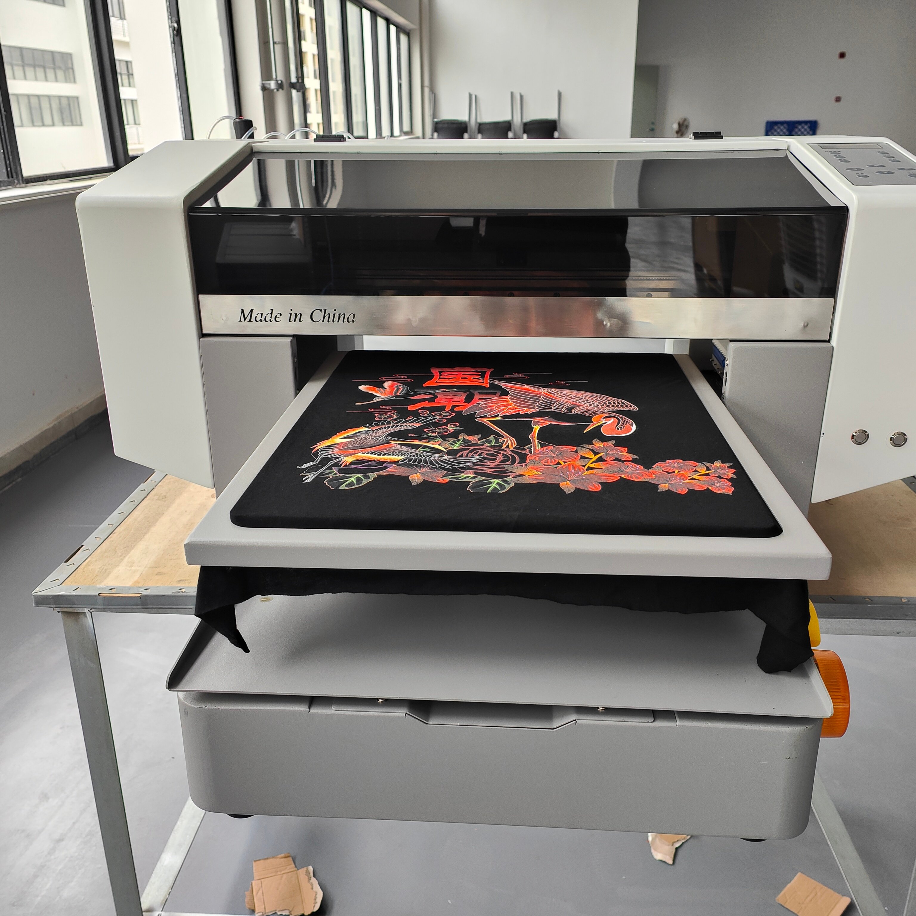 Commercial Wholesale DTG Flatbed Printer xp600 i1600 i3200 A3 A1 Garment Printing Machine Tshirt 30cm 60cm impresora Imprimante