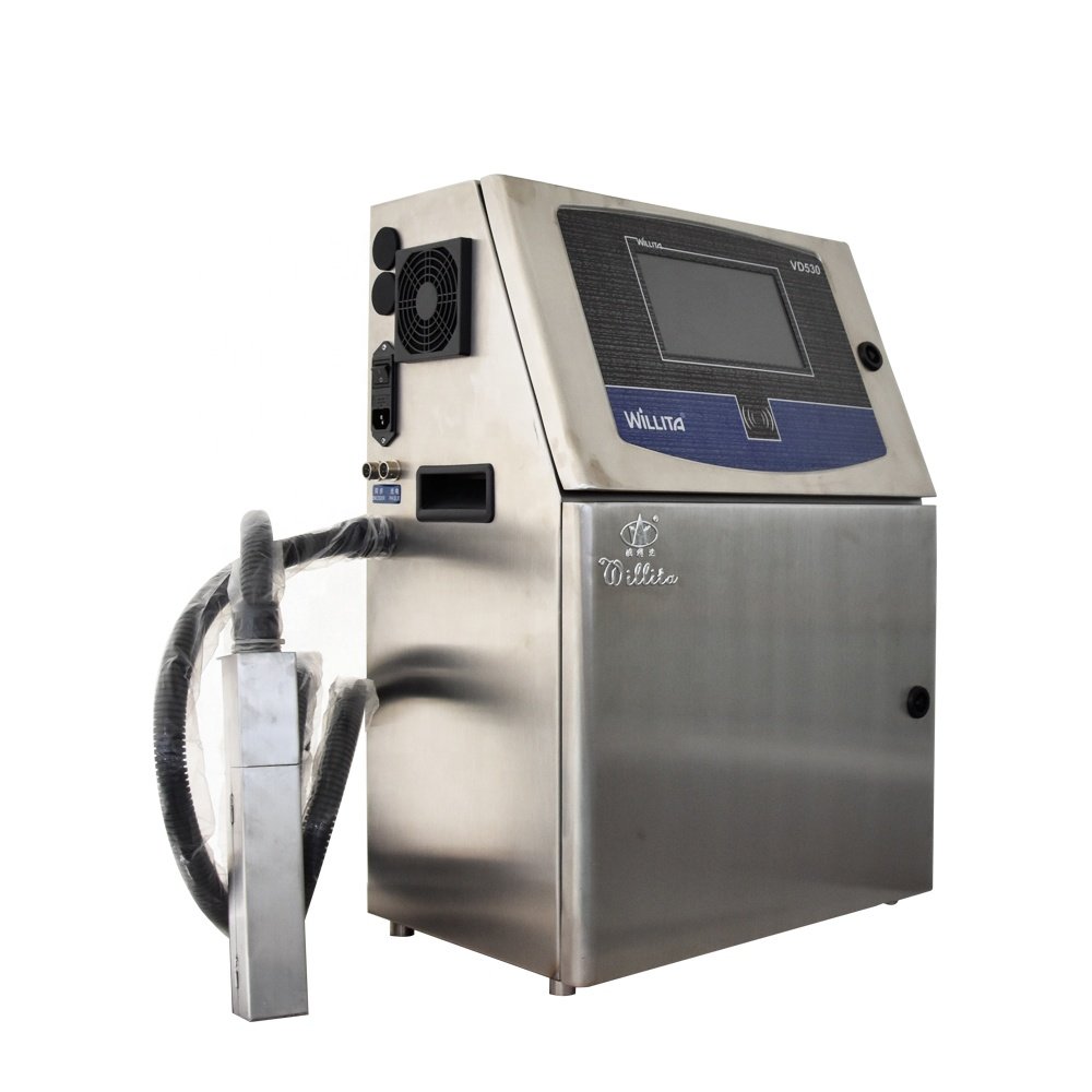 Small Character CIJ Inkjet Printer Pvc/Id card Digital Printing Machine