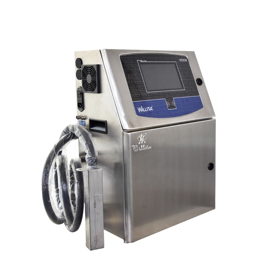 Small Character CIJ Inkjet Printer Pvc/Id card Digital Printing Machine