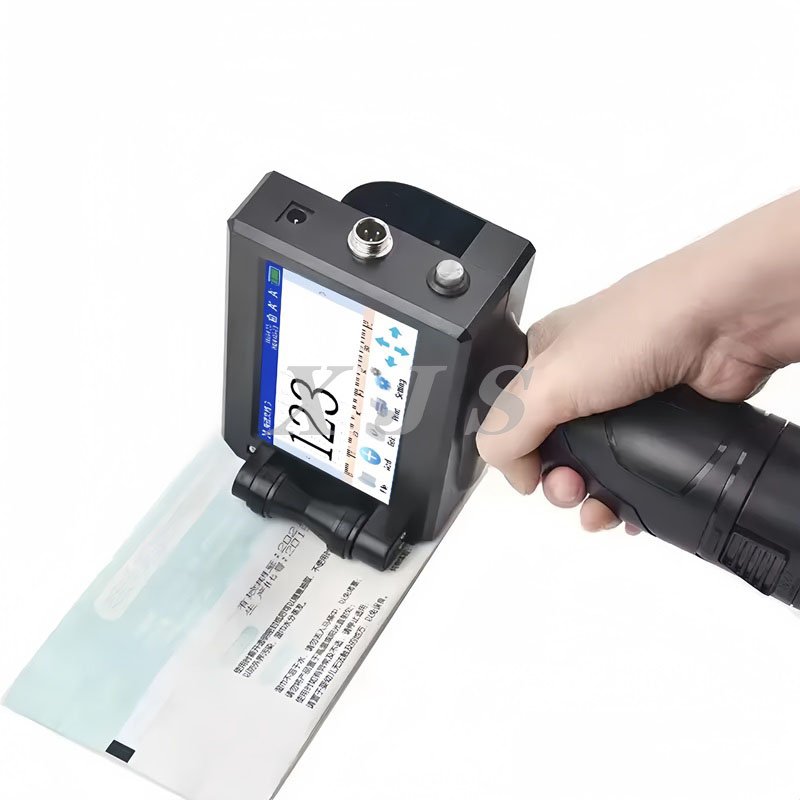 Product logo hand held jet printer batch date coding portable machine handheld inkjet printer for box cartoon printing