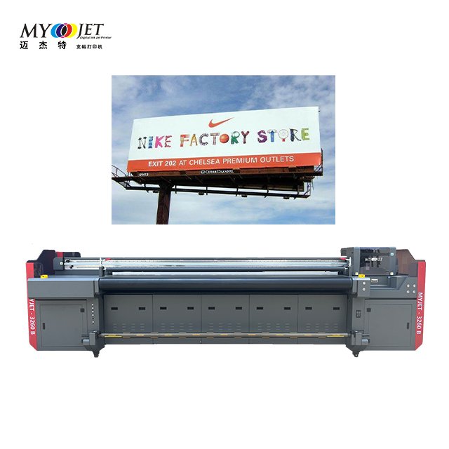 Myjet 3.2 Large Format meters large format cmyk white 5 colors Uv inkjet printers for sale Uv Hybrid Printer
