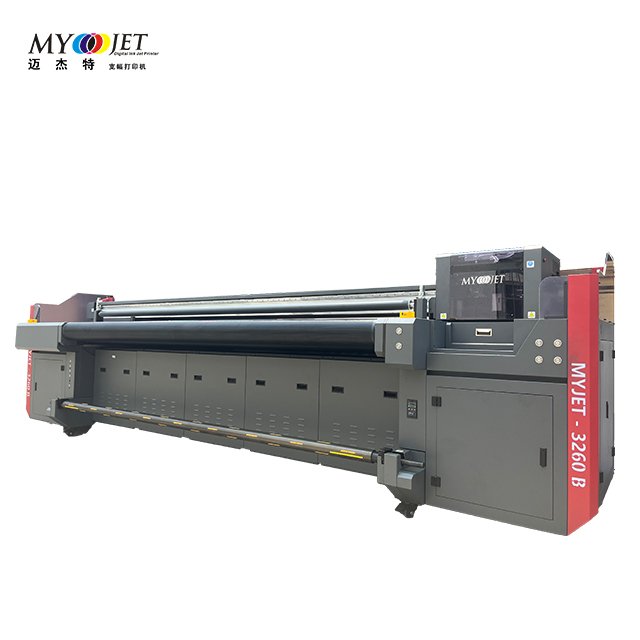 Myjet 3.2 Large Format meters large format cmyk white 5 colors Uv inkjet printers for sale Uv Hybrid Printer