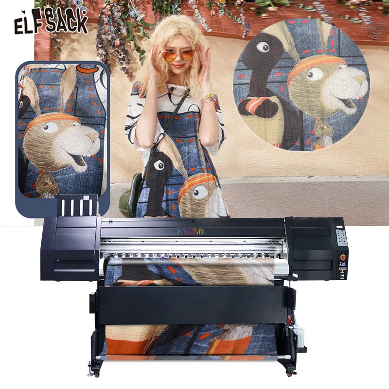 2022 China Wholesale Best Price High Speed Printer With HF1908E Epson I3200E1 Print Head inkjet Printer