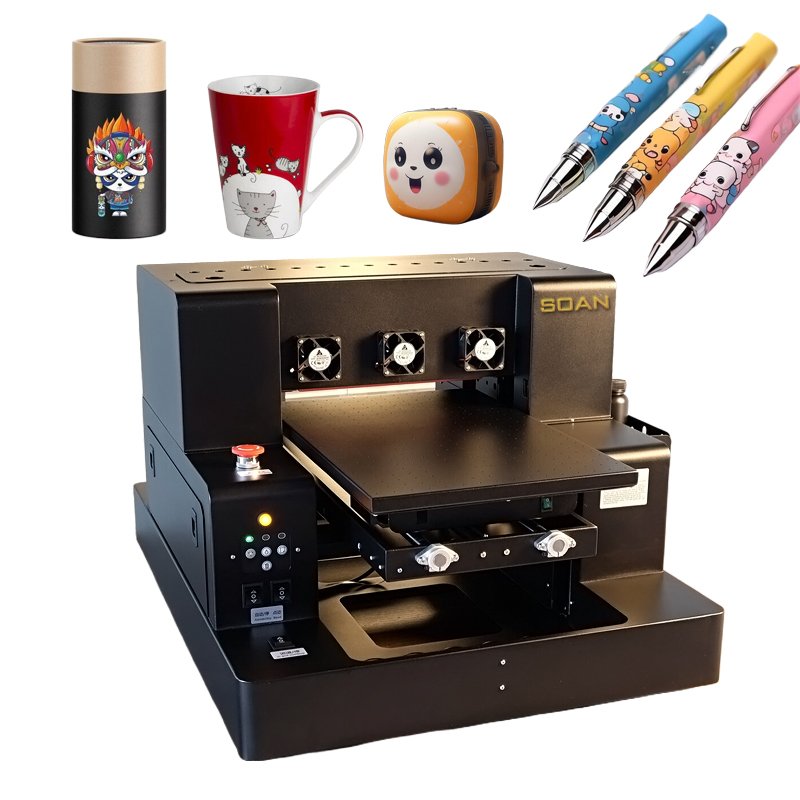 The best selling A3 UV DTF printer flatbed Multi-functional UV dtf Printer for phone case mug bottle glass wood metal acrylic