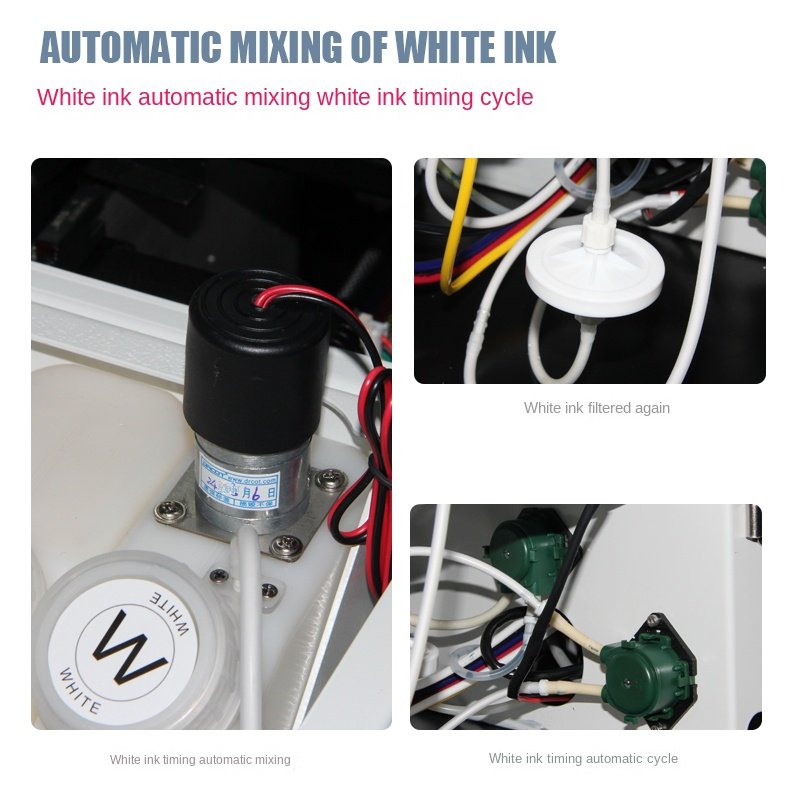 Single Head Direct To Film Printing Machine A3+ 33cm C31 TX800/XP600 DTF Printer for T-shirts DIY Logo Design