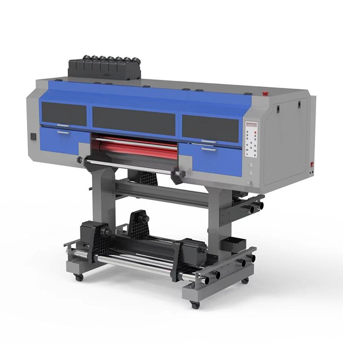 uv dtf printer sticker printing Vinyl Sticker With Cutter Dtf Laminator 3 Printhead Roll