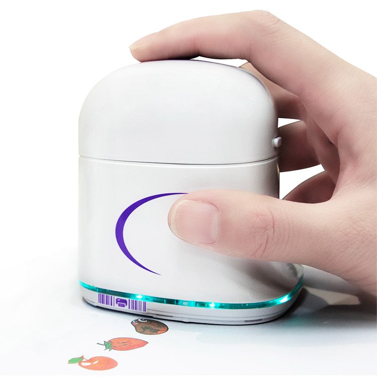 Ready Stock Manual Handheld Printer Portable Mini Inkjet Printer Color Logo Print Machine with ink
