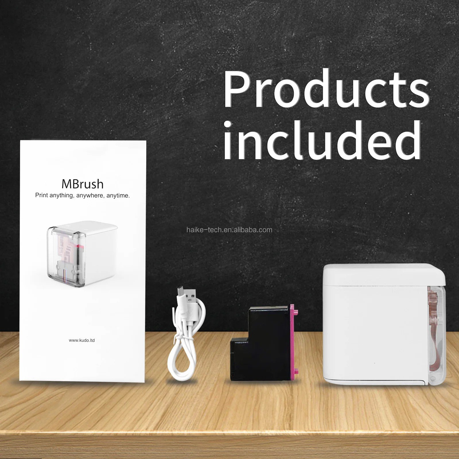 MBrush Mini Wifi Handheld Food Printer Coffee Latte Cake Macaron Personality Pattern Portable Small Printer
