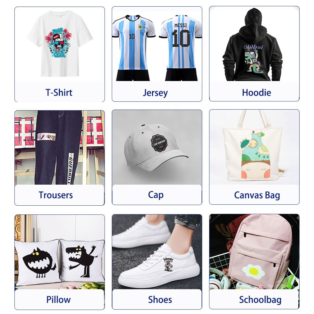 A3 epson dtf printer xp600 print head 30cm printing machine dtf printer film transfer t shirt