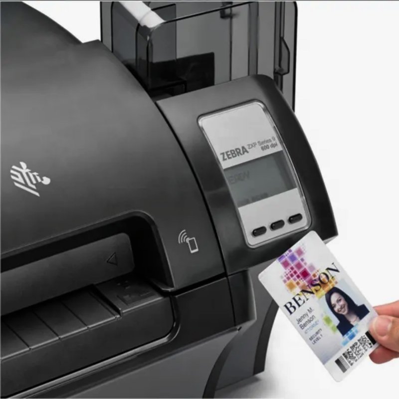 Zebra Zxp Series 9 USB Interface Retransfer Double-Sided ID Card Printer in Stock!