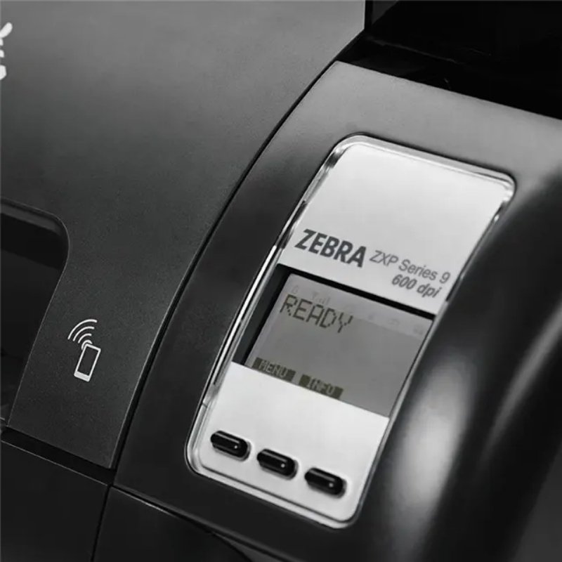 Zebra Zxp Series 9 USB Interface Retransfer Double-Sided ID Card Printer in Stock!