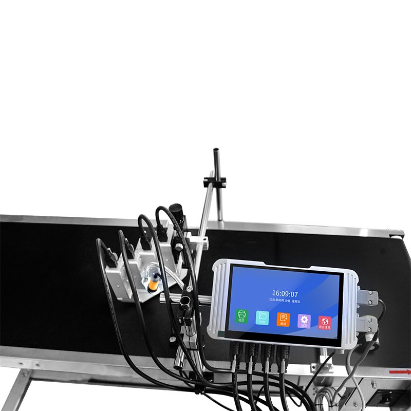 High Resolution Ink Tij 12.7mm Online Inkjet Printer for Logo Printing Machine Sprayer Gun