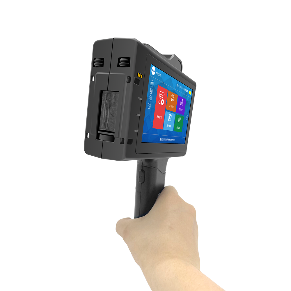Handheld Portable Inkjet Coding Printer Manual Expiry Date Printing Machine