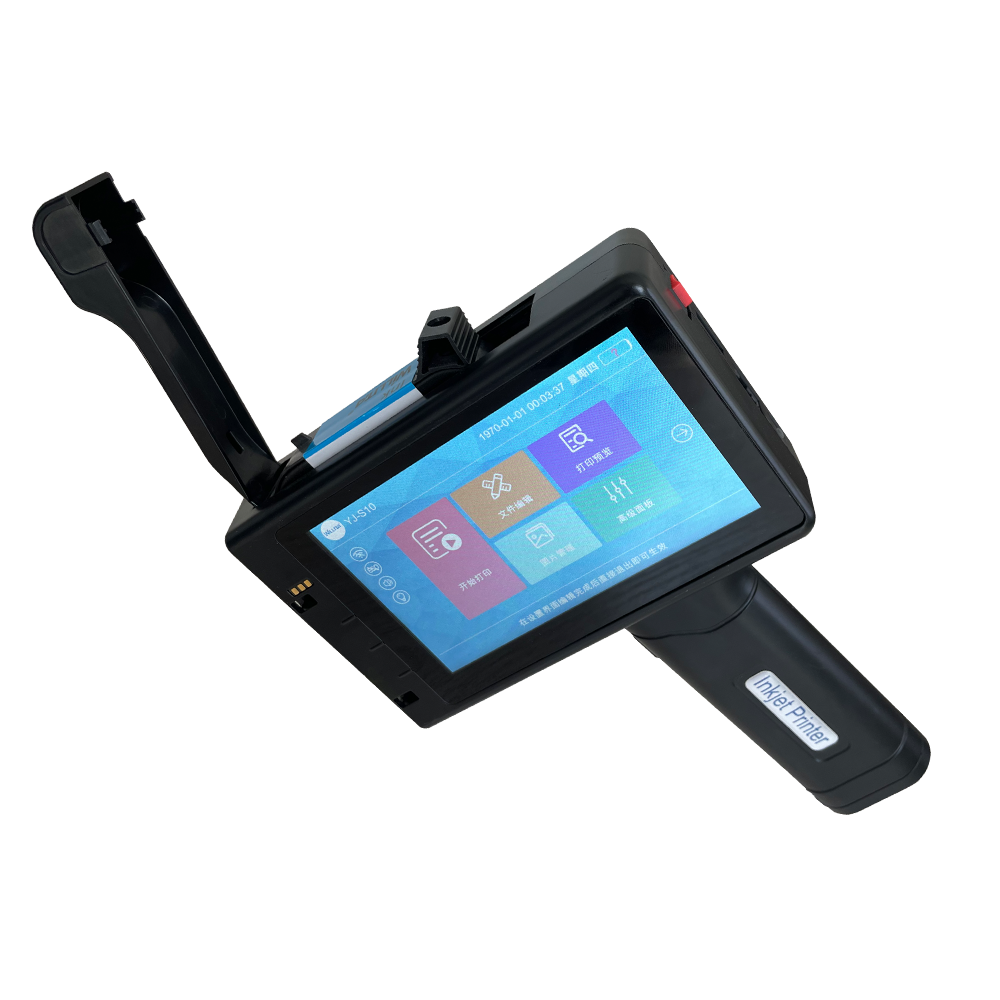 Handheld Portable Inkjet Coding Printer Manual Expiry Date Printing Machine