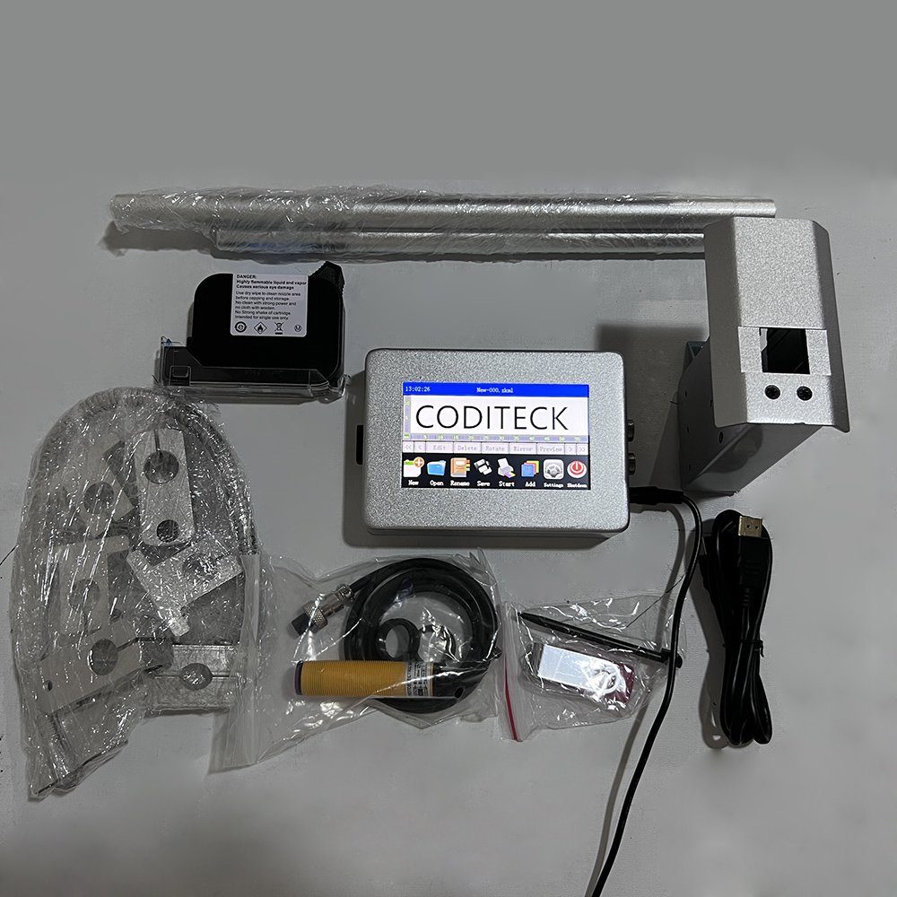 Coditeck tij industrial continous online inkjet printer machine