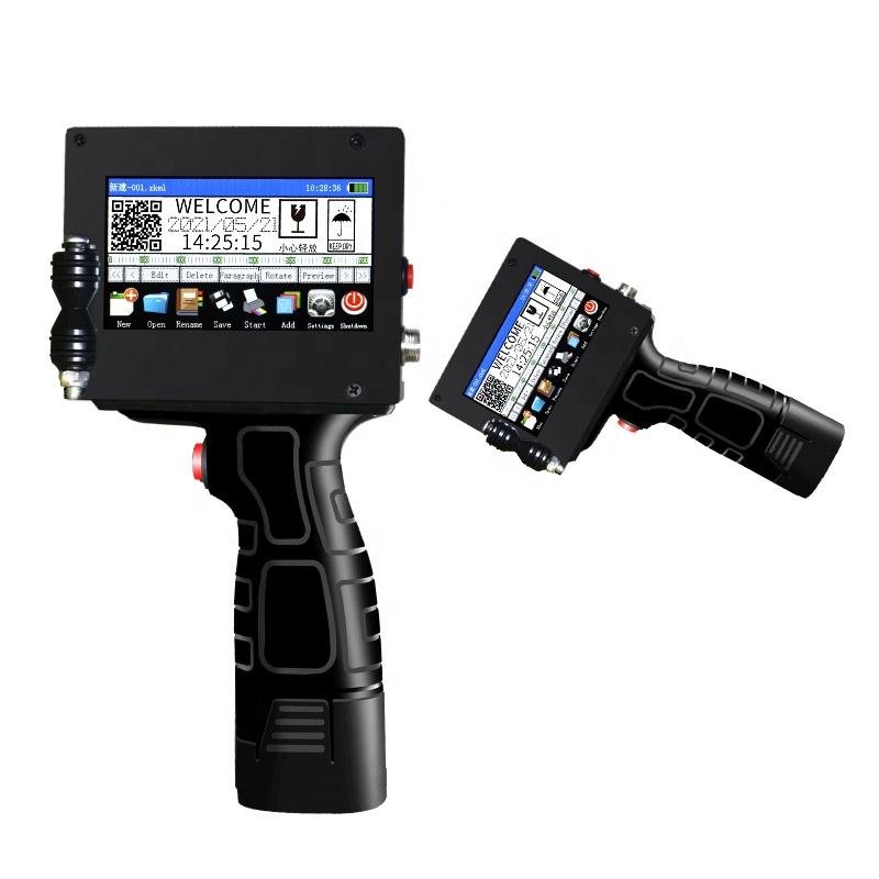 Multilingual Digital Label Printing Machine Automatic Label Printer Sticker Machine Small Hand Held Inkjet Printer