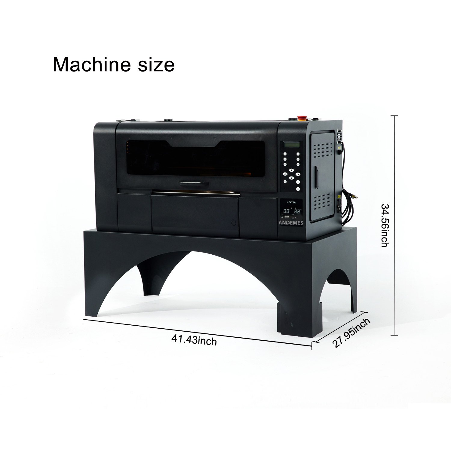 Hot selling A3 33cm dual heads xp600 DTF printer flatbed printer Crystal label printer machine