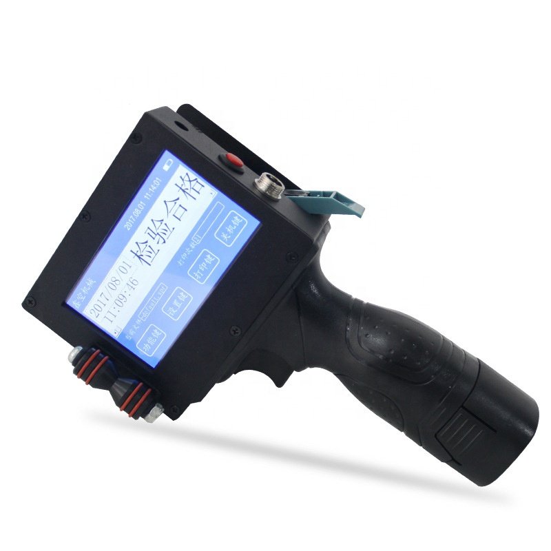 12.7 mm Mini Hand Held Inkjet Printer For all surfaces fast dry ink handheld Inkjet printer