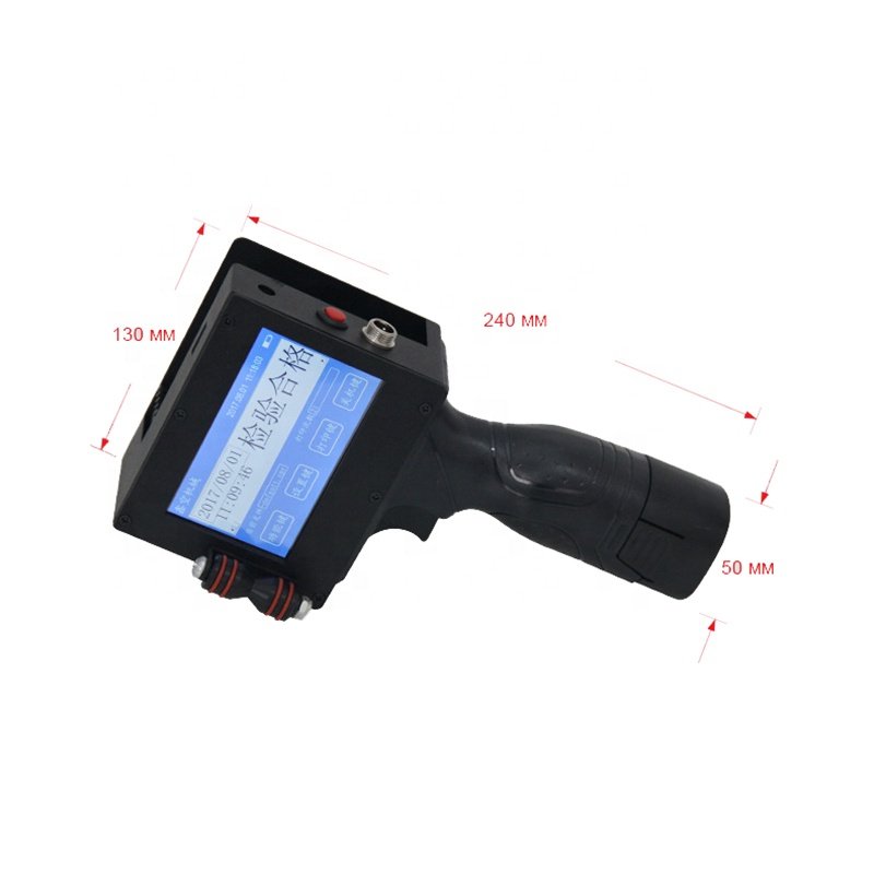 12.7 mm Mini Hand Held Inkjet Printer For all surfaces fast dry ink handheld Inkjet printer