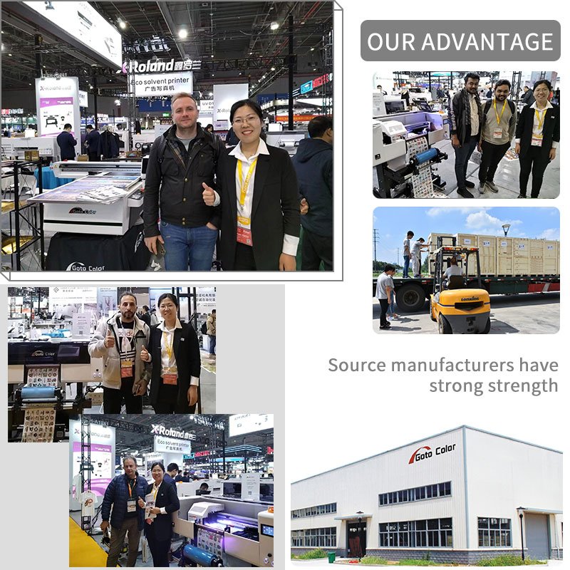 UV DTF Inkjet Printer Digital Multicolor A3 Roll to Roll Laminator Varnish Label AB Film UV DTF Printer Machine for Sticker
