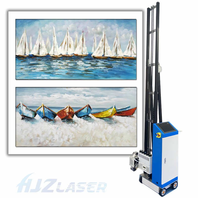 UV ink 3D wall printer machine for directly printing on various walls for house decoration advertising business