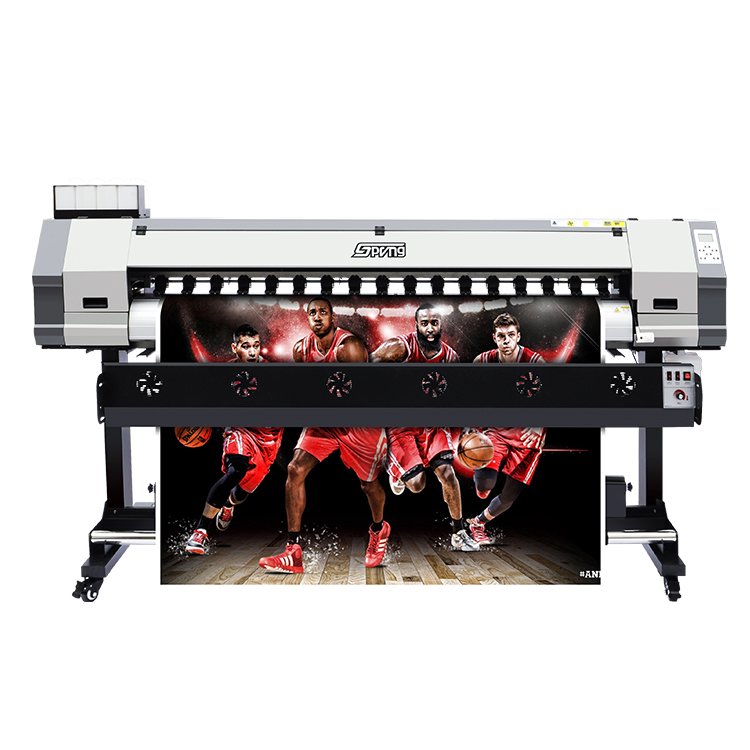 Wide format1.8m 1440dpi DX5/XP600 eco solvent printer outdoor banner/tarpaulin/vinyl printer price