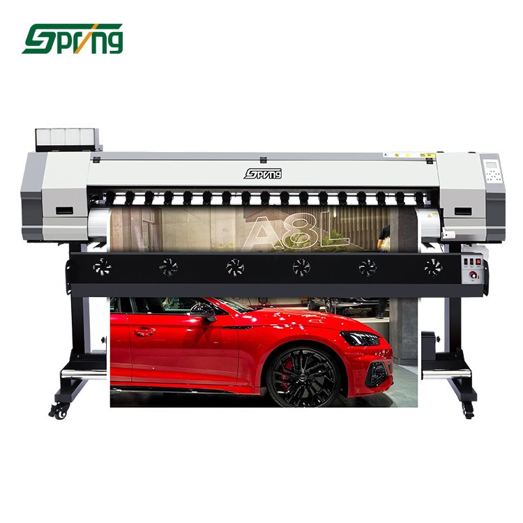 Wide format1.8m 1440dpi DX5/XP600 eco solvent printer outdoor banner/tarpaulin/vinyl printer price
