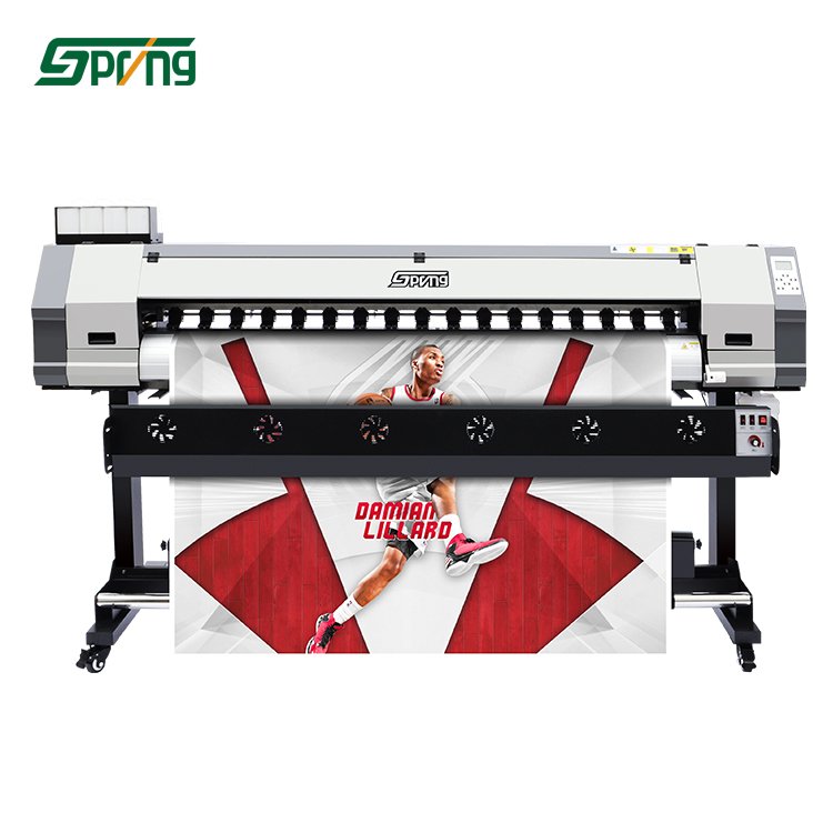 Wide format1.8m 1440dpi DX5/XP600 eco solvent printer outdoor banner/tarpaulin/vinyl printer price