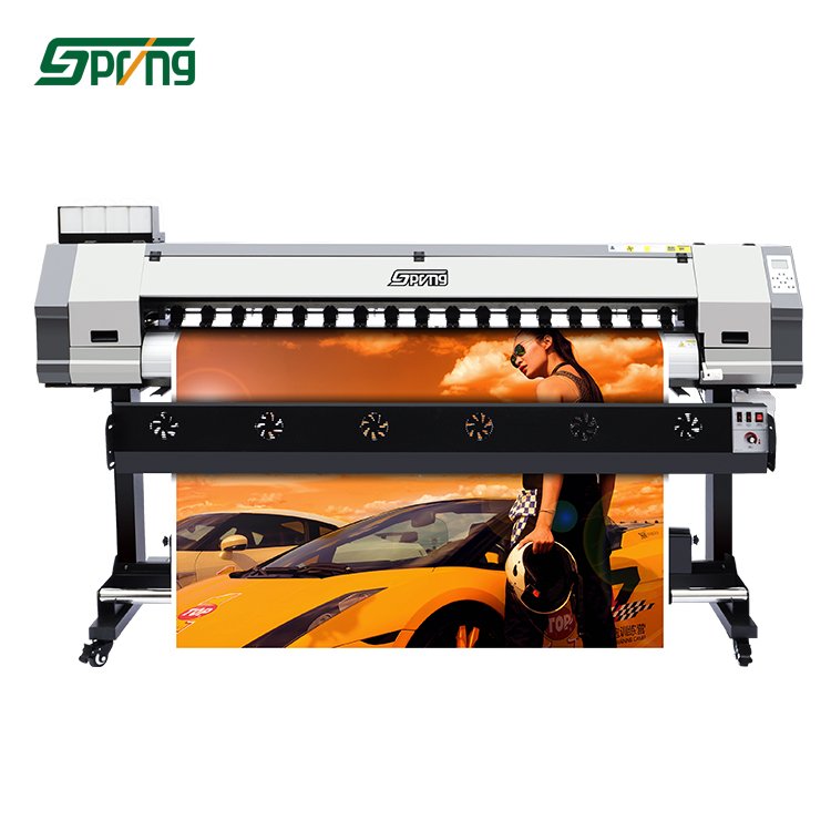 Wide format1.8m 1440dpi DX5/XP600 eco solvent printer outdoor banner/tarpaulin/vinyl printer price