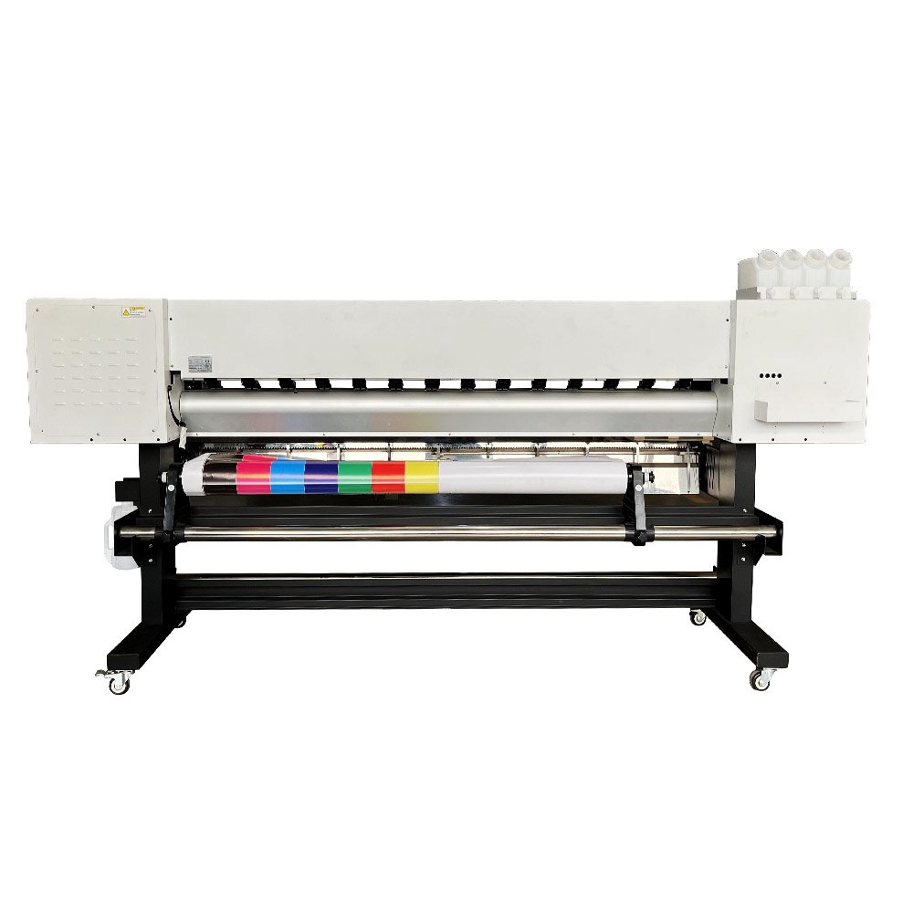 eco solvent printer 1.8m car sticker printing machine single head I3200/XP600 large format machine