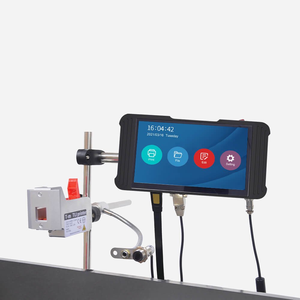Good Quality Industry touch screen date bar code printing machine Online TIJ Inkjet Printer