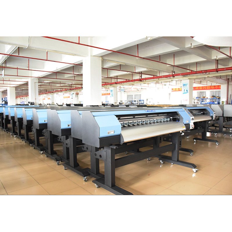 1.6m digital eco solvent printer DX5/DX7/XP600 print head canvas wallpaper inkjet plotter from guangzhou
