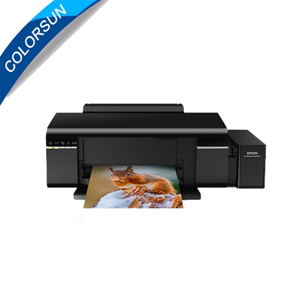 A4 size L805 printer pvc card printer T-shirt printing machine with RIP Software free