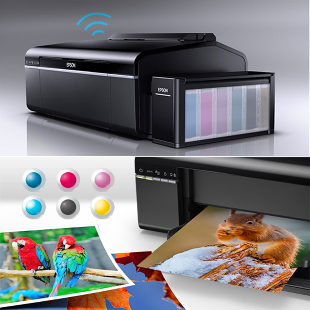 A4 size L805 printer pvc card printer T-shirt printing machine with RIP Software free
