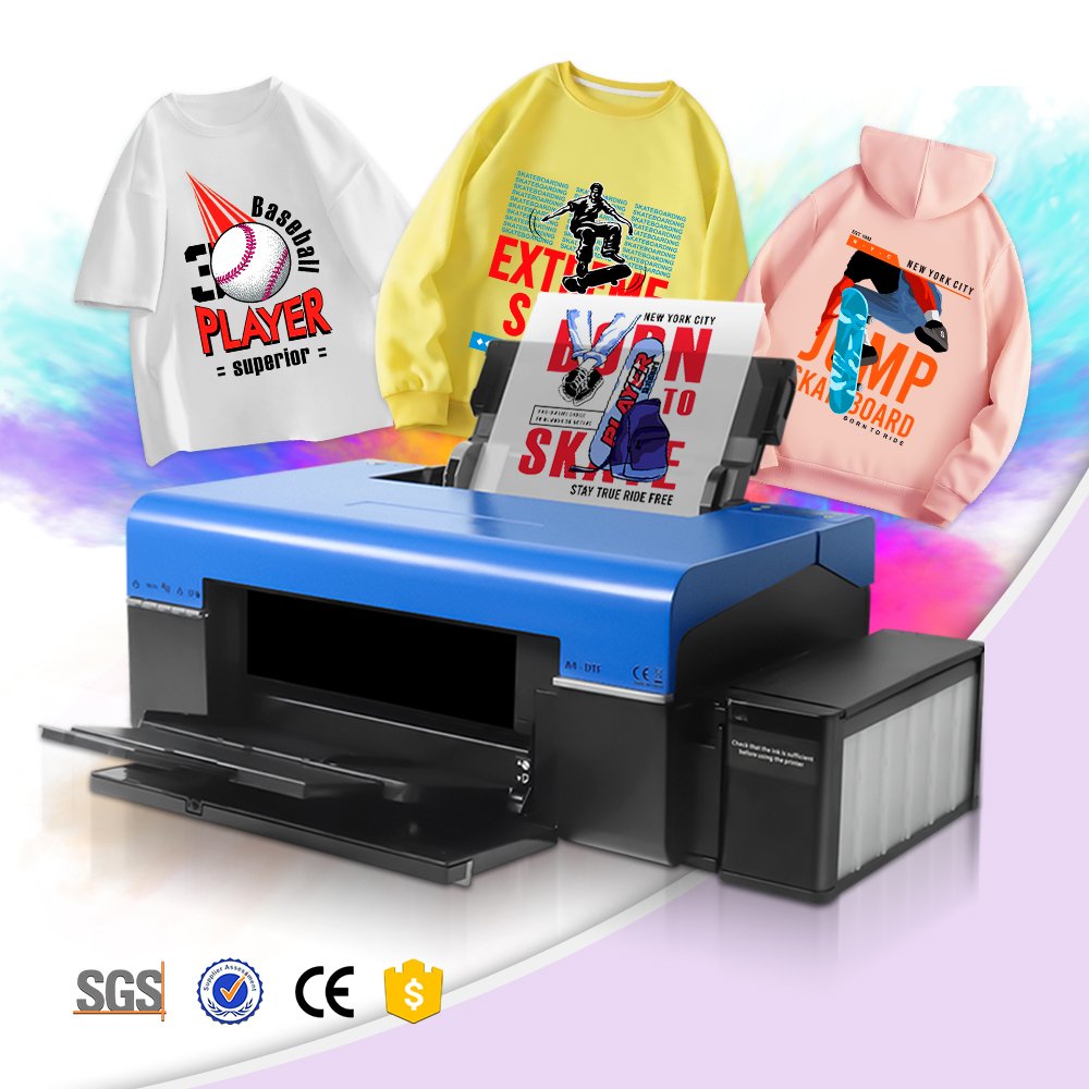 Small mini dtf tshirt printing machine A4 suitable for beginner home use stable inkjet printer KS L805 DTF