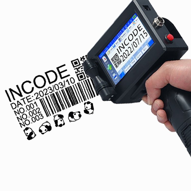 INCODE Factory Price 600dpi 12 7mm portable handheld novajet 750 coding laser inkjet printer impresora portatil