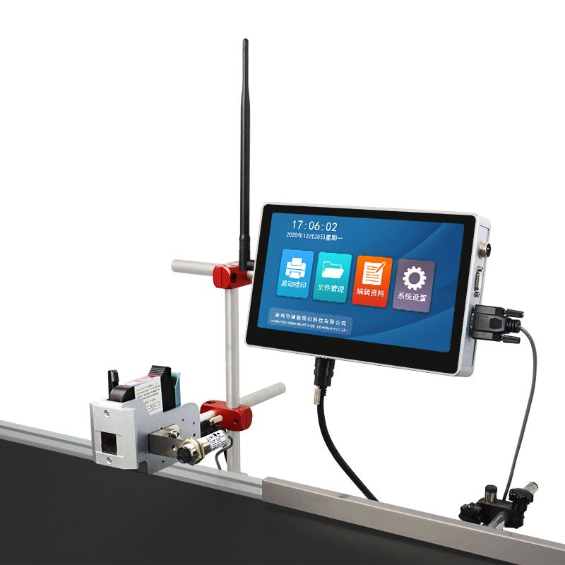 S100 Intelligent Online Ink Jet Printer Industrial Automatic Inkjet Printers Tij Online Batch Code Printing Machine Provided