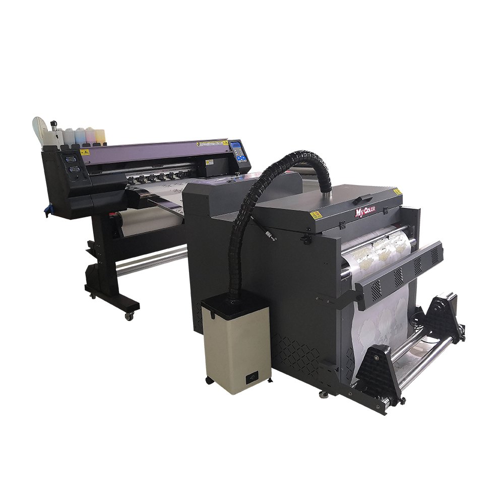 Mycolor dtf printer 60cm large format printer dual i3200 dtf printing machine for t-shirt printing