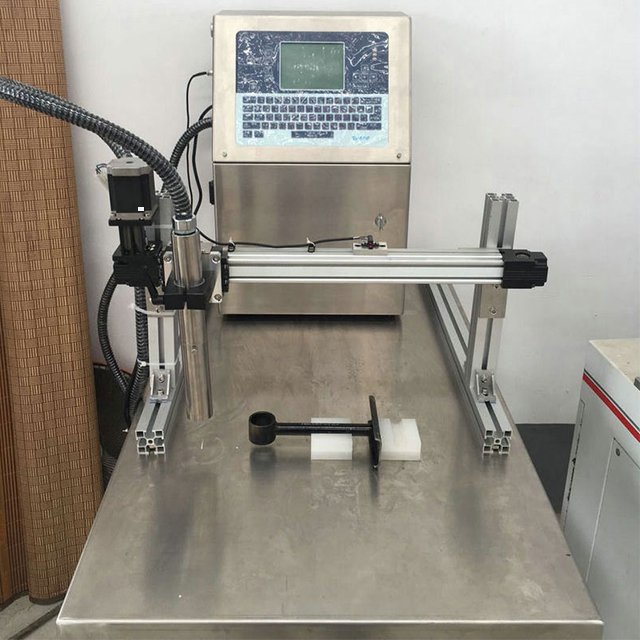Portable industrial date coder bar code batch lot number expiry date continuous inkjet printer printing machine