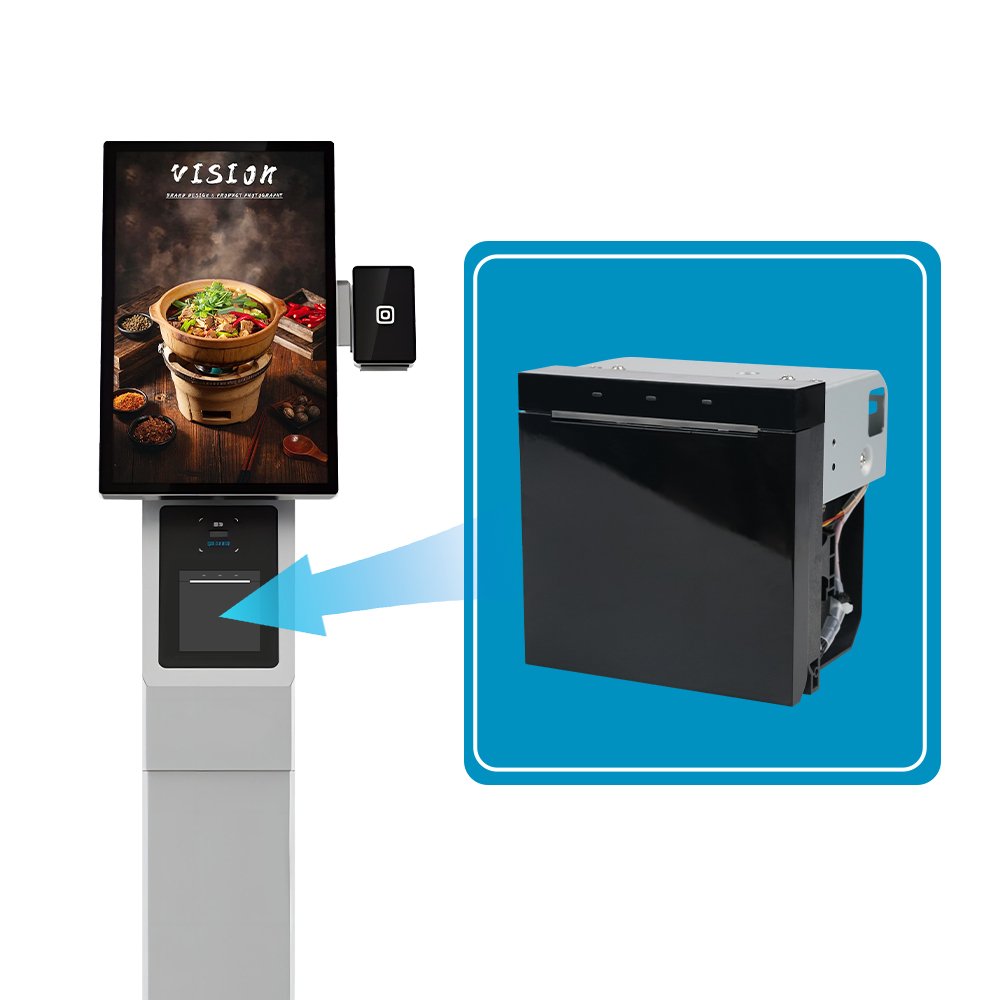 MS-FPT302 New Product 80mm Pos Kiosk Embedded Thermal Receipt Printer Auto Cutter Panel Thermal Panel Printer With Two Colour