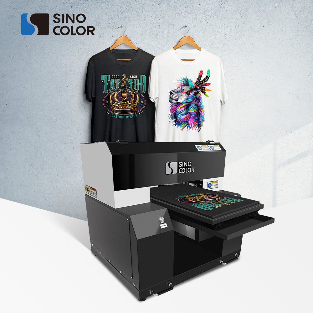 Best quality A2/A3 two i1600 heads 2400dpi high resolution digital inkjet DTG clothing printer For T-shirt price cheap