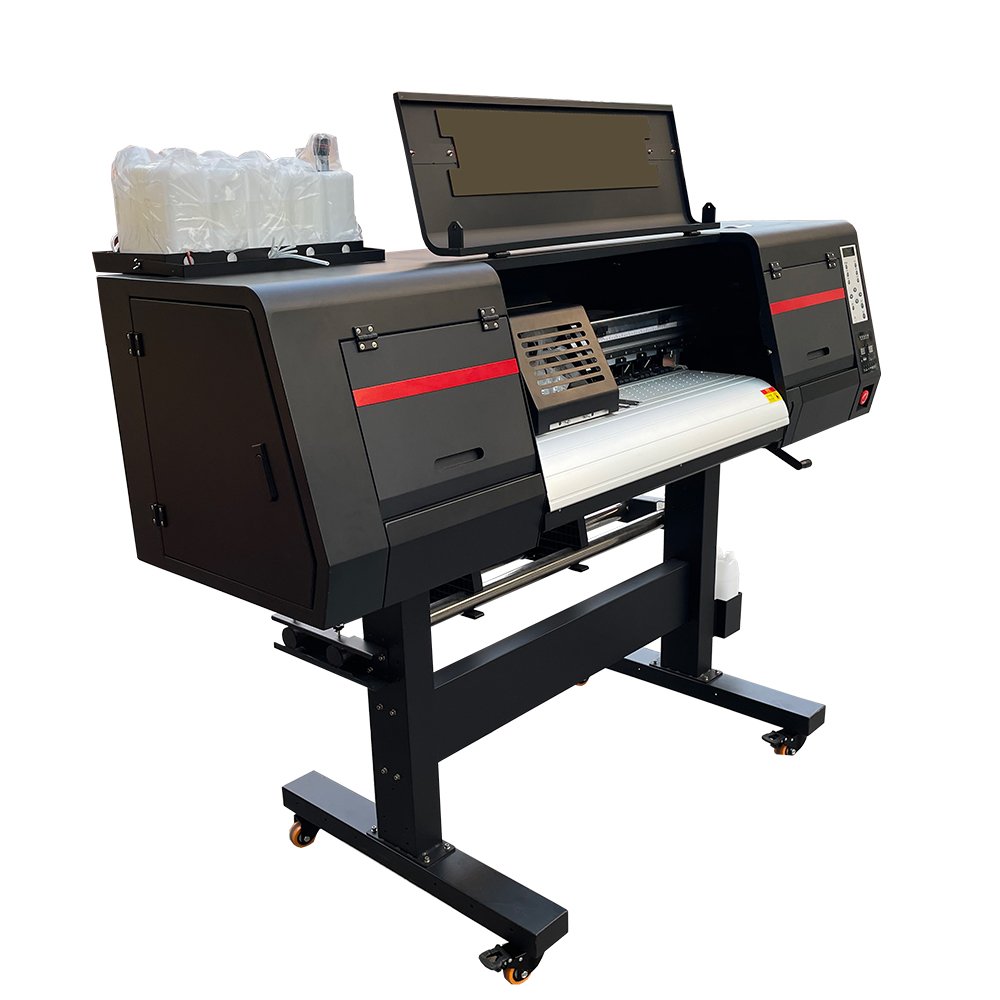 DTF 60cm Inkjet Printer 4 Heads I3200 Wholesale Cheapest Textile Printing Machine Heat Transfer Apparel Impresora DTF Printer