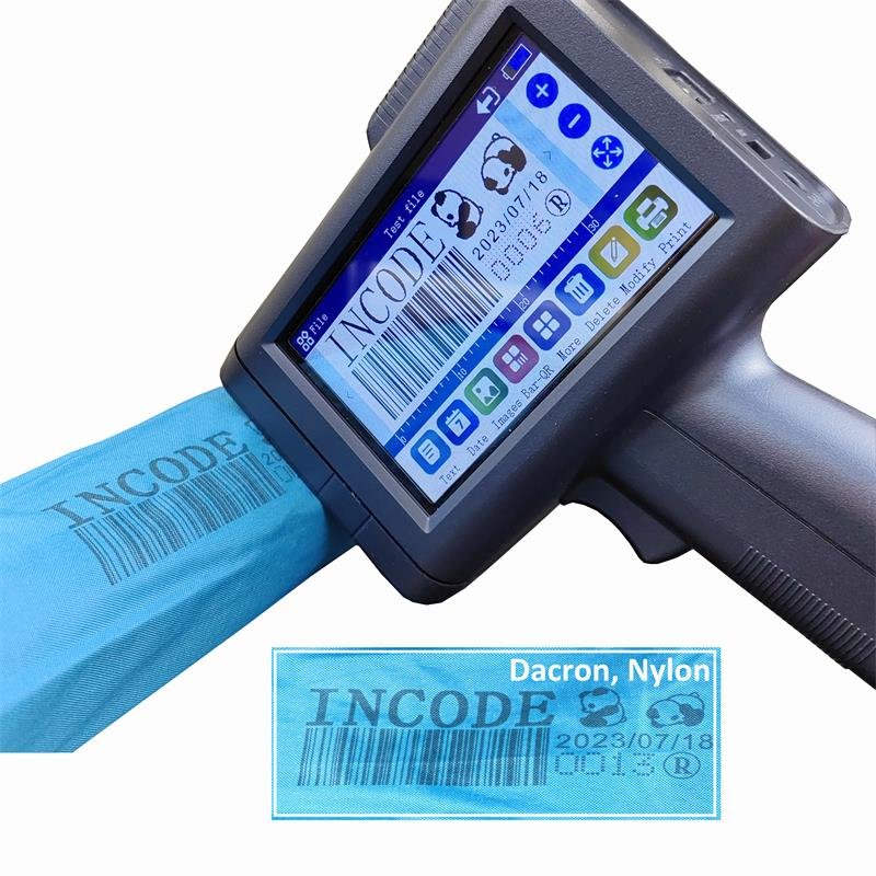 INCODE 600Dpi High Precision Resolution Multiline Intelligent Portable Expiry Date Thermal Handheld Inkjet Printer