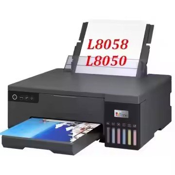 Brand New L8050 L8058 Inkjet Printer High Speed USB WIFI Driver Sublimation Printer A4 Size 6 Colors Cmykcm 5760 X 1440dpi