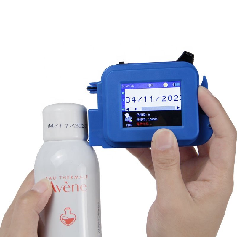 12.7Mm Portable Mini Handheld Inkjet Printer For EXP MFG LOT